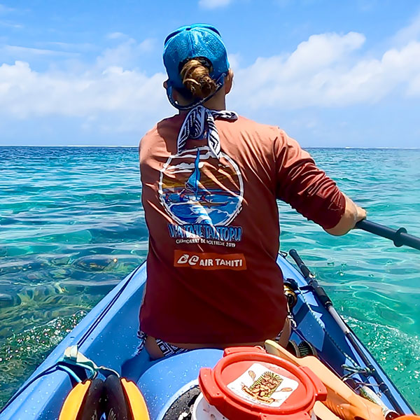 Kayaking in Raiatea